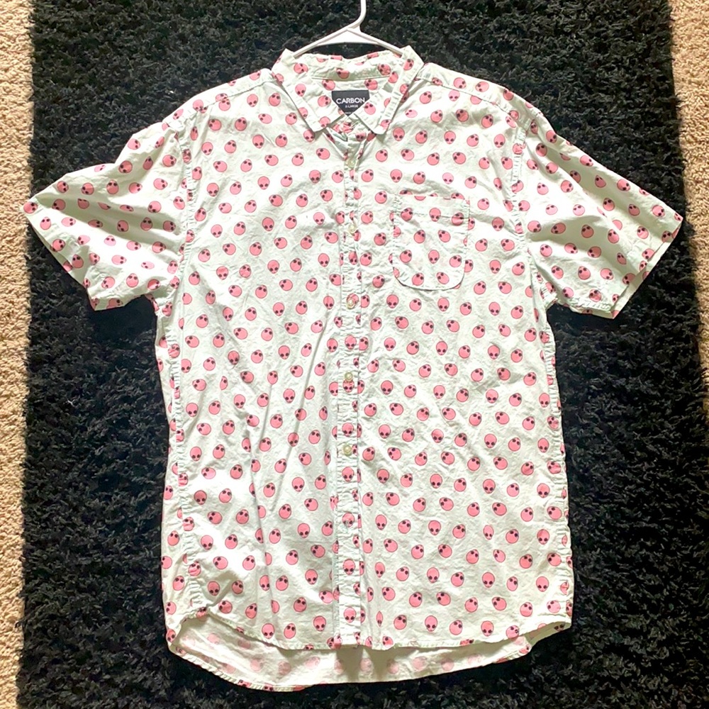 Carbon XL button down